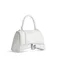 Сумка BALENCIAGA с крокодиловым тиснением, белый