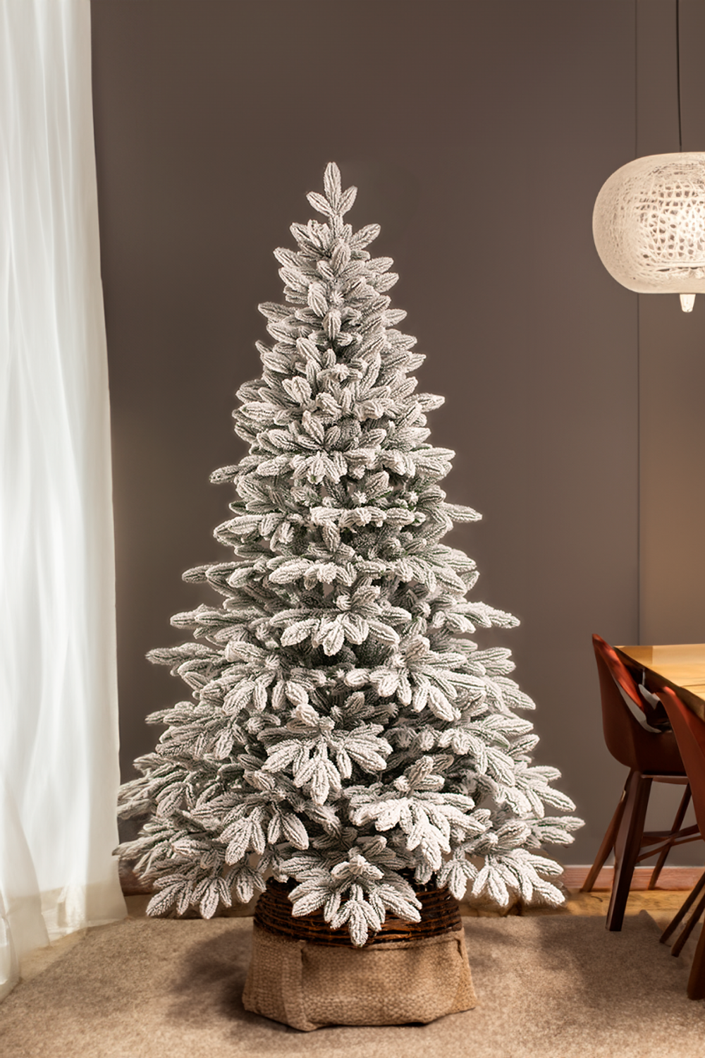 Ель искусственная заснеженная Донская