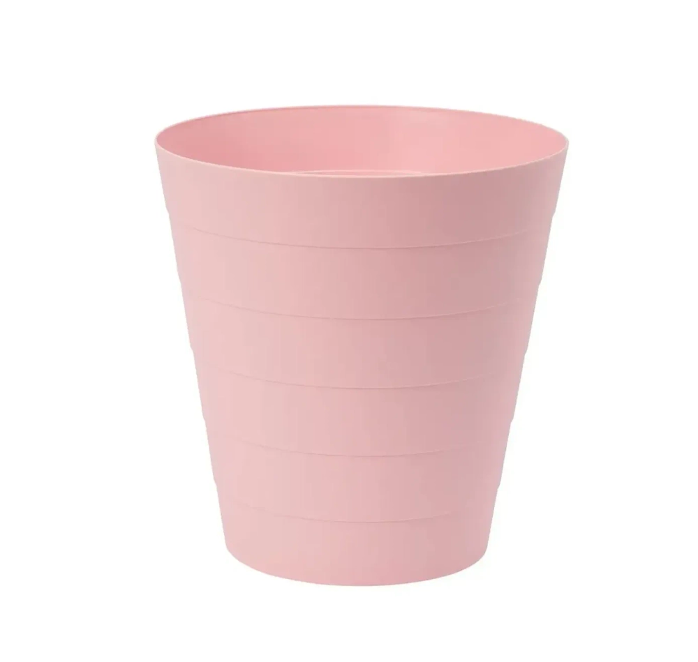 Ведро для мусора Hestra, 6,8 л, розовый, полипропилен