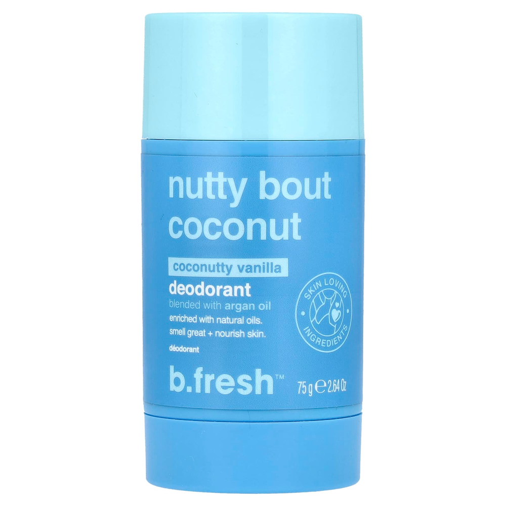 b.fresh, Deodorant with Argan Oil, Coconutty Vanilla, 2.64 oz (75 g)