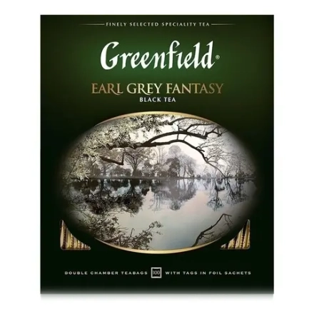ГРИНФИЛД Эрл Грей Фентези (Greenfield - Earl Grey Fantasy) черный, бергамот 100/1шт
