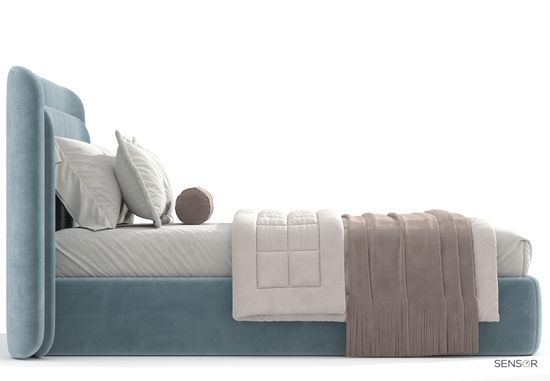 Кровать Эскада с широким изголовьем