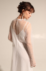 Платье макси пайетки