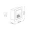 Уличный светодиодный светильник Arte Lamp Piazza A7325IN-1WH