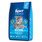 Сухой корм для котят BRIT PREMIUM с курицей и лососем "Cat Kitten", 8кг