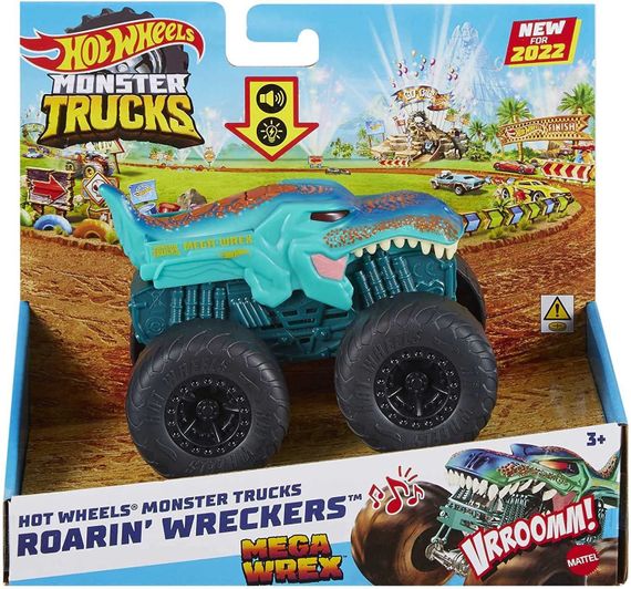 HOT WHEELS Monster Truck Lights &amp; Sounds Mega Wrex (Tcar)