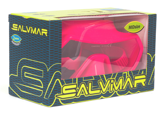 Маска Salvimar ENDLESS, розовая, АНТИФОГ