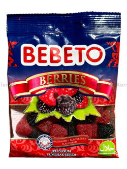 Жевательный мармелад Bebeto Berries 80 гр