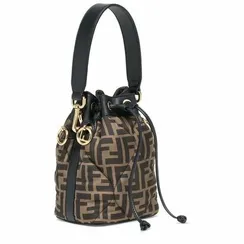 Сумка-мешок Fendi Mon Tresor темно-коричневый