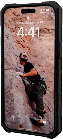 Чехол с поддержкой MAGSAFE Uag Pathfinder SE для iPhone 15 Pro 6.1", цвет темный камуфляж (Midnight Camo)