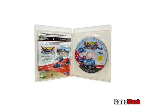 PS3 Sonic &amp; All-Stars Racing Transformed (Б/У, Английская версия, BLES-01646)
