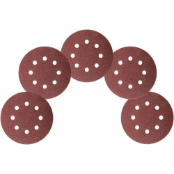 Шлифовальный круг 125мм на липучке Р240/ 10шт/ 8 отверстий