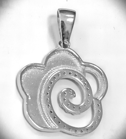 Подвеска "Эстерелла" из серебра 925 пробы