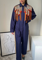 Хлопковый комбинезон Dries Van Noten, S