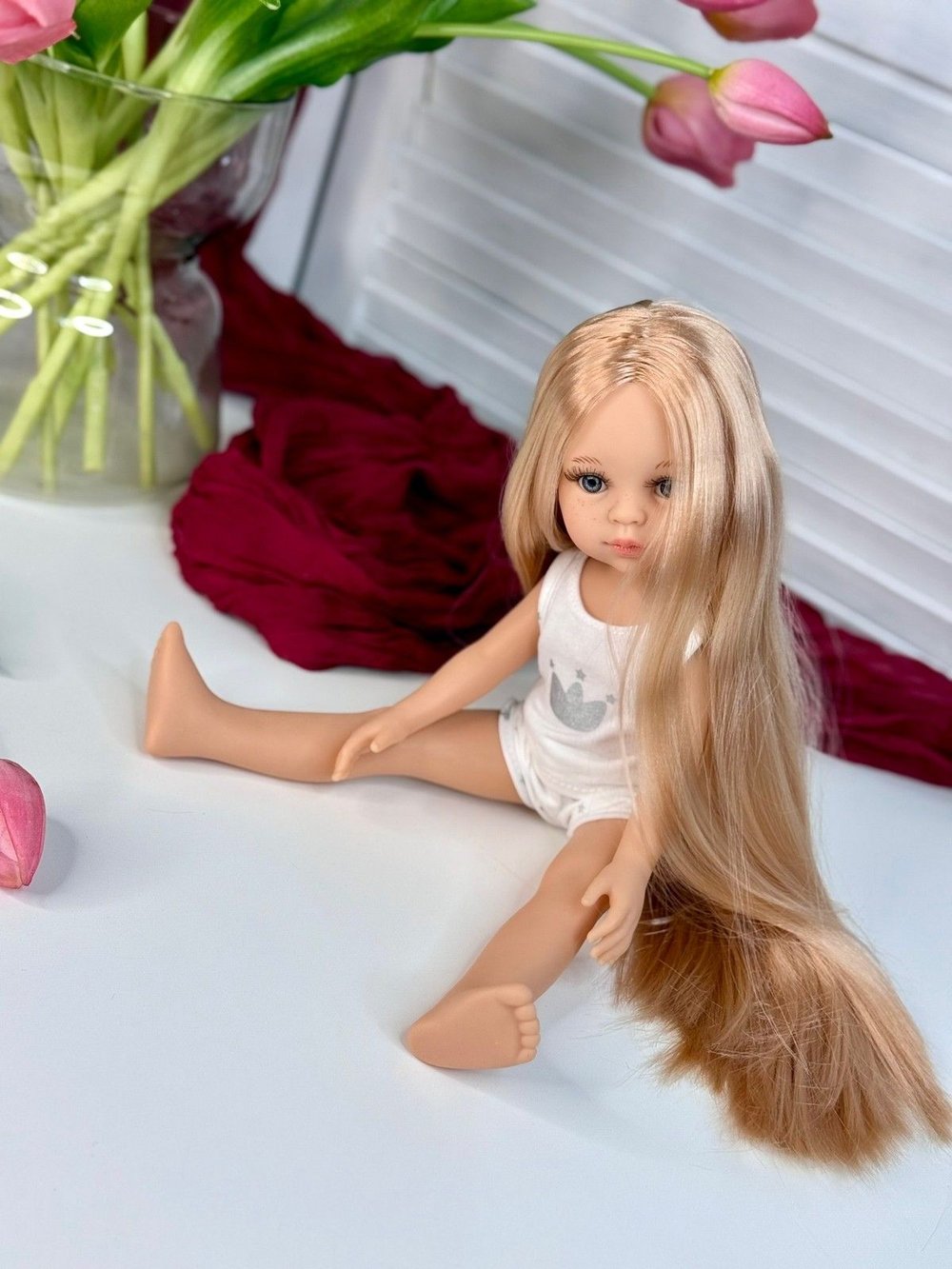 Кукла для девочки Paola Reina 32см Роза в пижаме