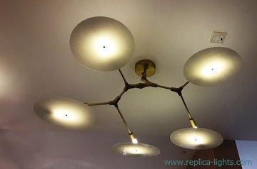 Lindsey Adelman Branching Discs 05.06 Chandelier Replica ( bronze)