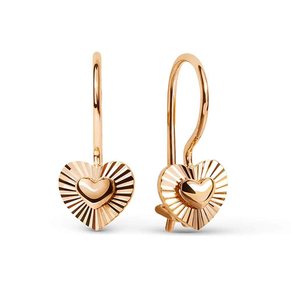 Серьги из золота 585 пробы