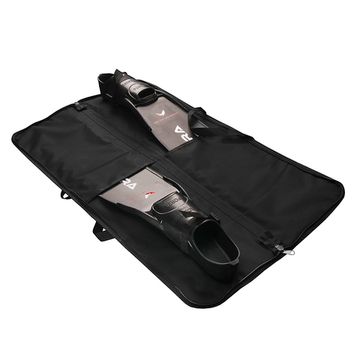 Сумка для ласт из ПВХ с карманами Hydra Finsbag чёрная 110х30 см