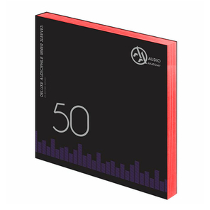 Конверты Внутренние Для Пластинок 12" (50 шт.)(Audio Anatomy Inner Record Sleeves)(Красные)