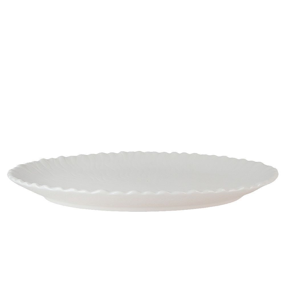 Блюдо сервировочное " " 38*26*4см. (min4) (фарфор) (транспортная упаковка)