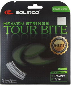 Теннисные струны Solinco Tour Bite Soft (12 m) - серый