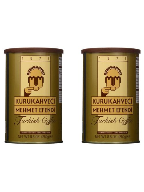 Кофе молотый Kurukahveci Mehmet Efendi банка 250 г 2 шт