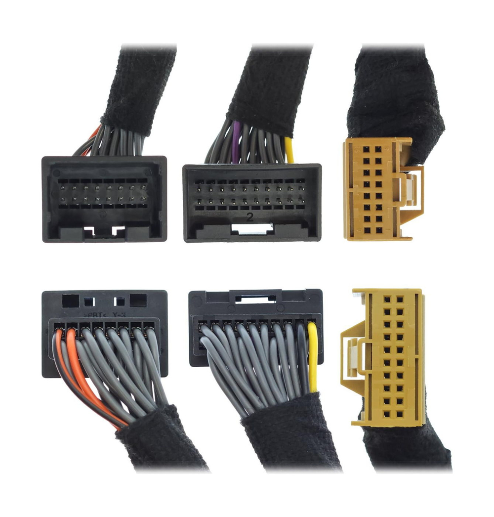 Комплект с разъёмами 12.3" Audi Q7 2006-2009 система 2G (FYT, все провода в комплекте) - Car-Smart LUX-U2GQ7