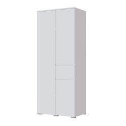 Шкаф двухстворчатый Плейона, белый