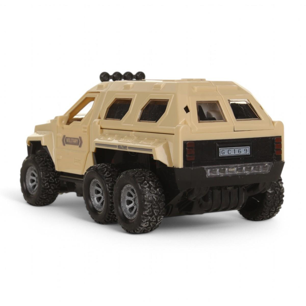 Машина Военная на РУ, коробка GC169-B19(包电)