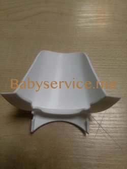 Брызговик вилки белый