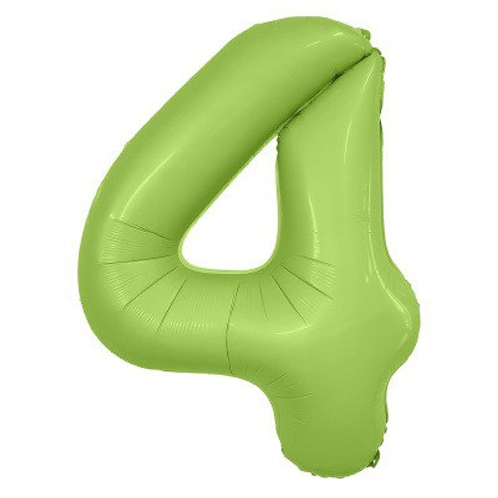 Цифра "4" фисташка
