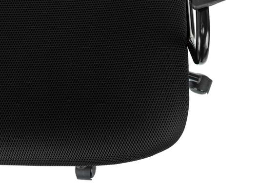 Кресло руководителя Бюрократ CH Balance черный Elastic-102 TW-11 сетка/ткань крестов. металл черный