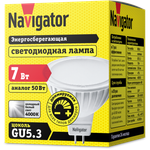 Лампа Navigator 61 383 NLL-MR16-7-230-4K-GU5.3 Dimm