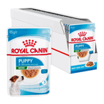 Royal Canin корм консервированный для щенков кусочки в соусе мелкие породы