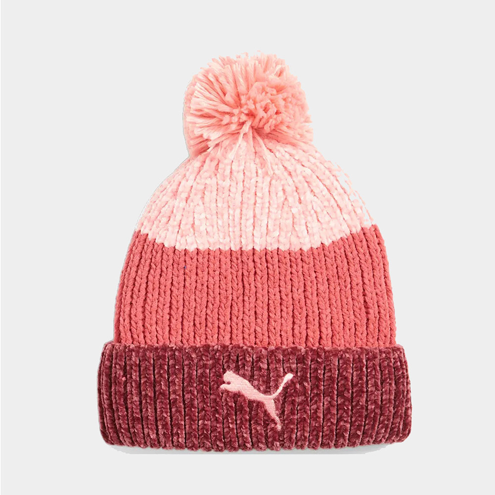 Шапка PUMA Ws Pom Beanie, 02343604, розовый