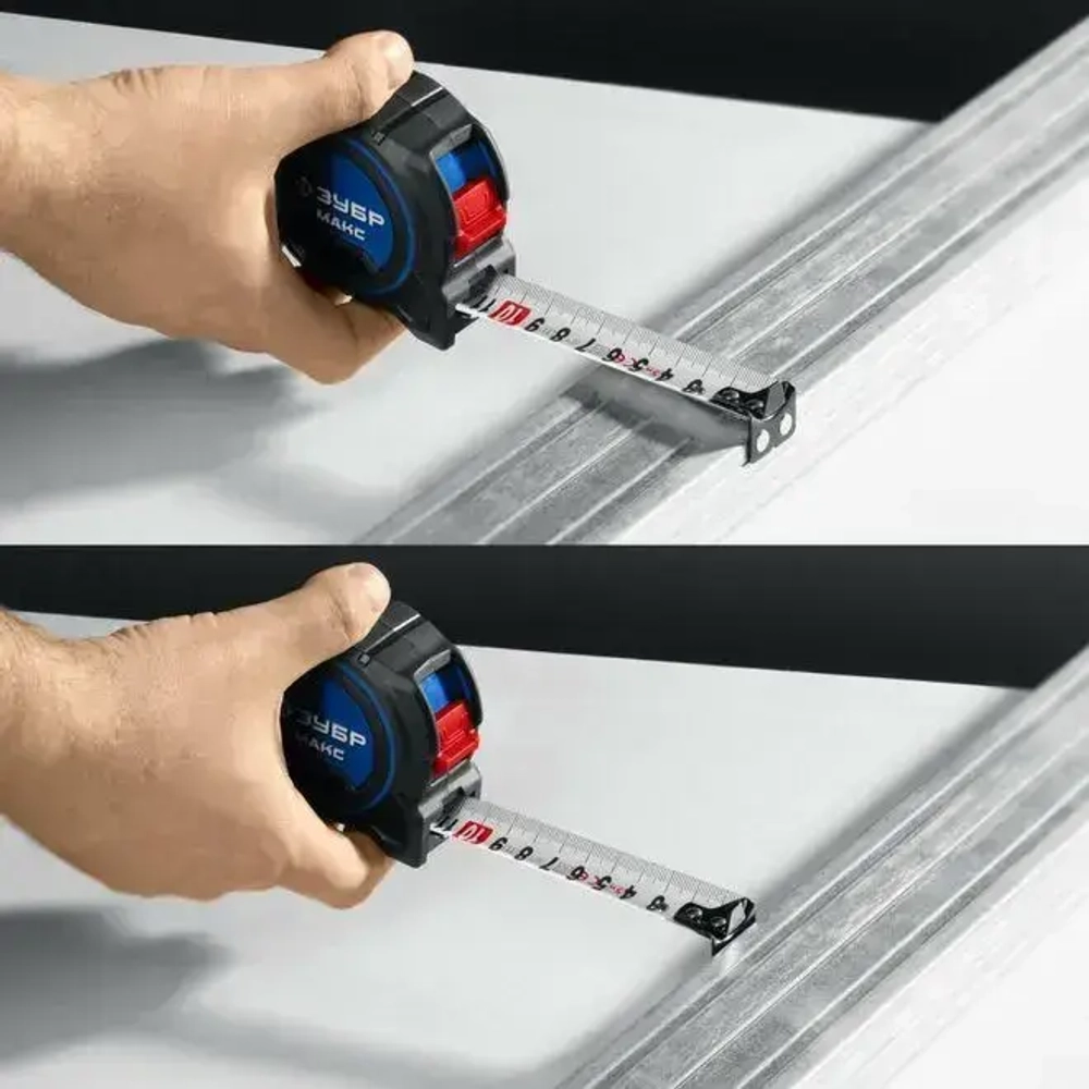 Рулетка со сверхшироким полотном 5м х 27мм ЗУБР 34060-05-27