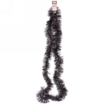 Мишура 2 м 9 см «Матовая искра», Графит