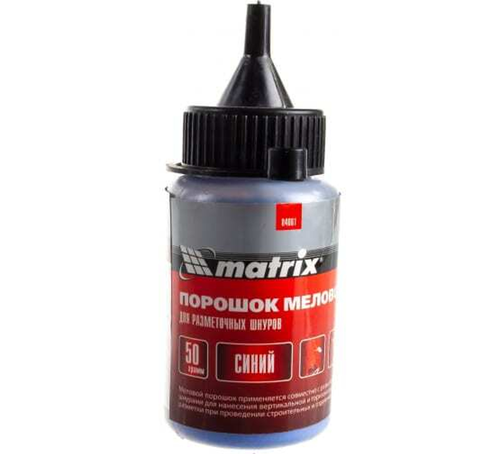 ПОРОШОК МЕЛОВОЙ MATRIX Д/РАЗМЕТ. ШНУРОВ 50Г СИНИЙ 84861