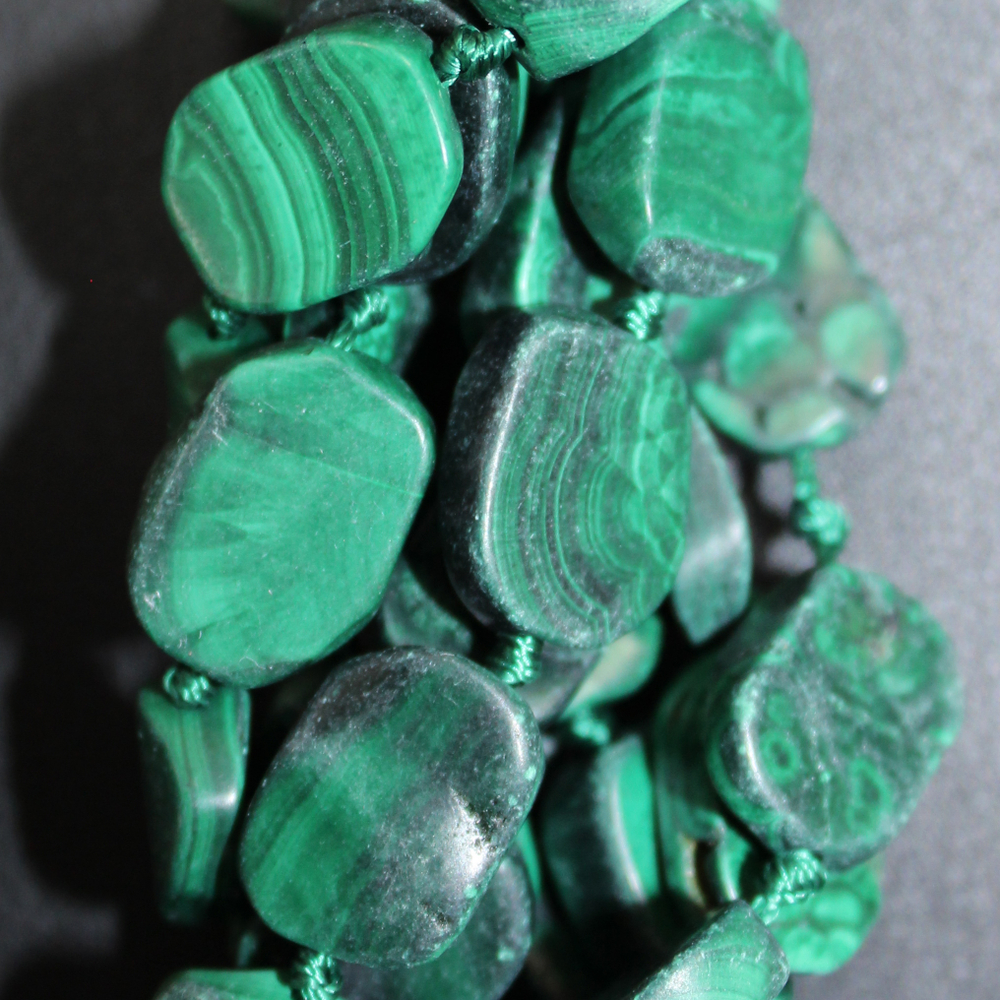 Малахит срез 13мм