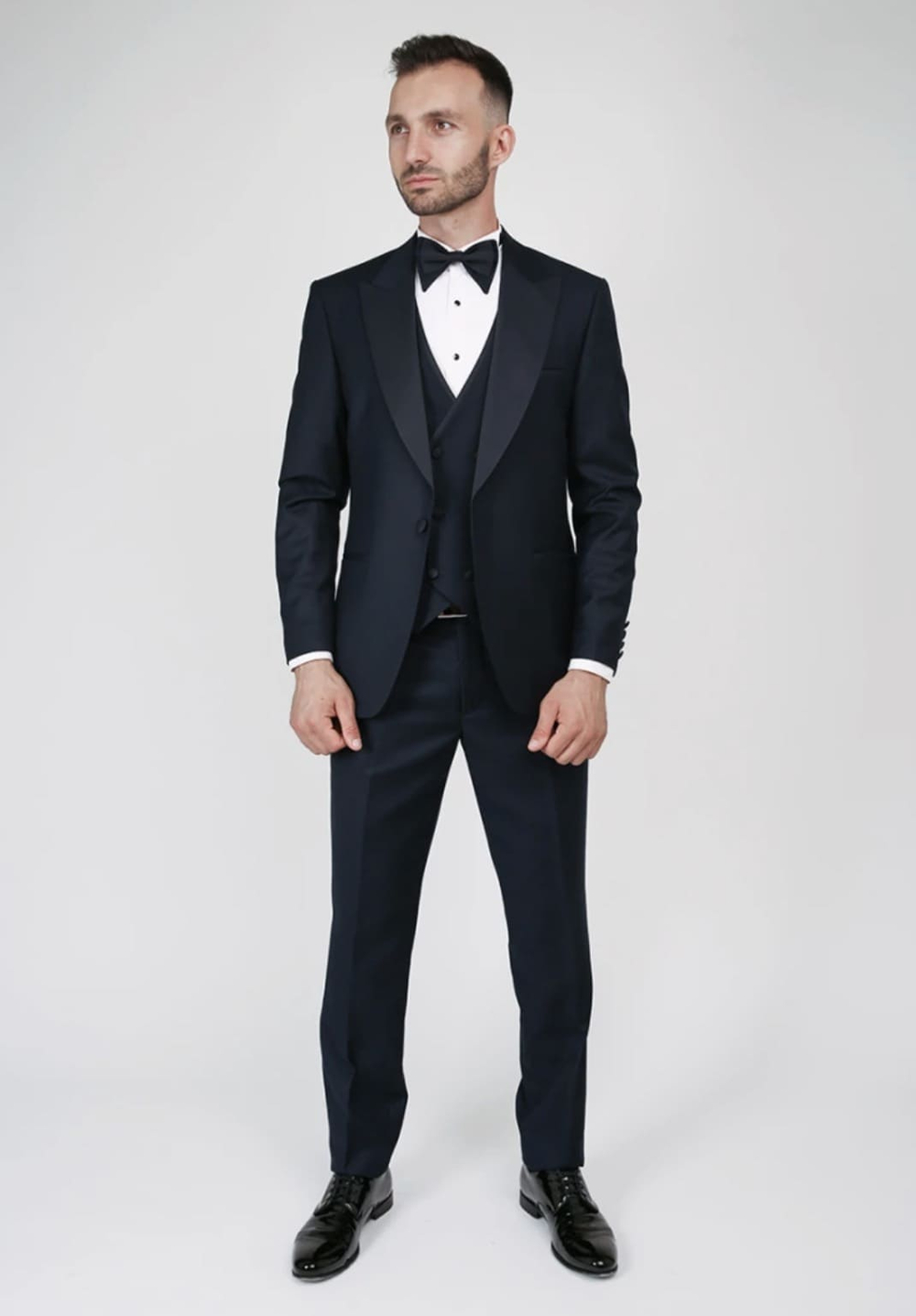 Мужской смокинг (темно-синий) А45
