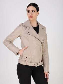 Кожаная куртка демисезонная косуха