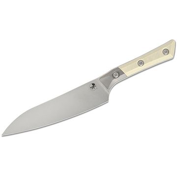 Нож кухонный Microtech Utility Knife 3400B-10IV  с клинком из стали M390MK, рукоять G-10/титан