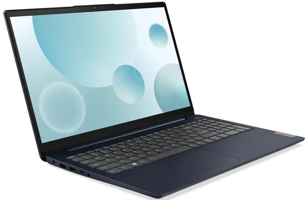 Ноутбук  Lenovo IdeaPad 3 15ABA7 15.6 ", Ryzen 3, 8 Гб RAM, 256 Гб SSD, Radeon Graphics, Синий