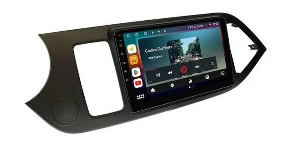 Магнитола для KIA Picanto 2011-2016 - Vaycar VA27-9217-2K на Android 13, 8-ядер, 2K QLED, ТОП процессор, CarPlay,4G SIM-слот