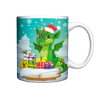 Кружка керамическая 330мл «Хитрый Дракоша Чипа»