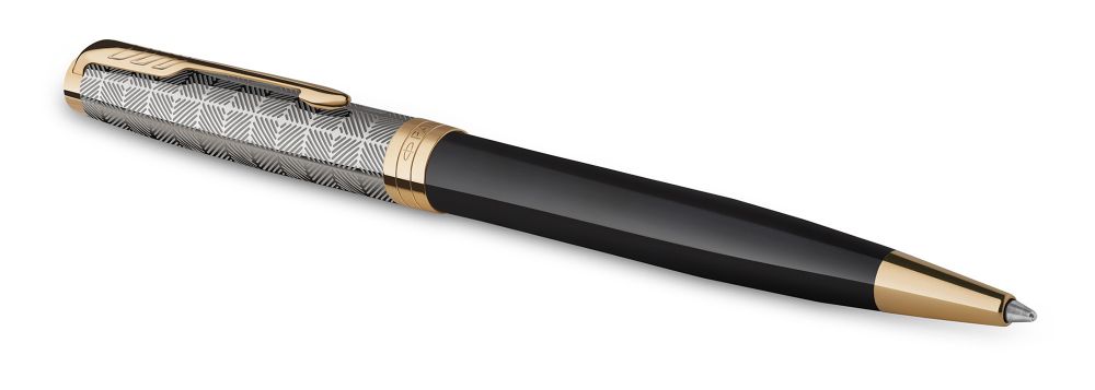 Ручка шариковая Parker Sonnet Premium K537 Metal Black GT (2119787)