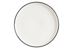Тарелка d=220 мм. Линеа Черный, форма Хюгге Bonna /1/6/558/