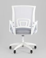 Кресло офисное TopChairs Simple SN серый пластик белый