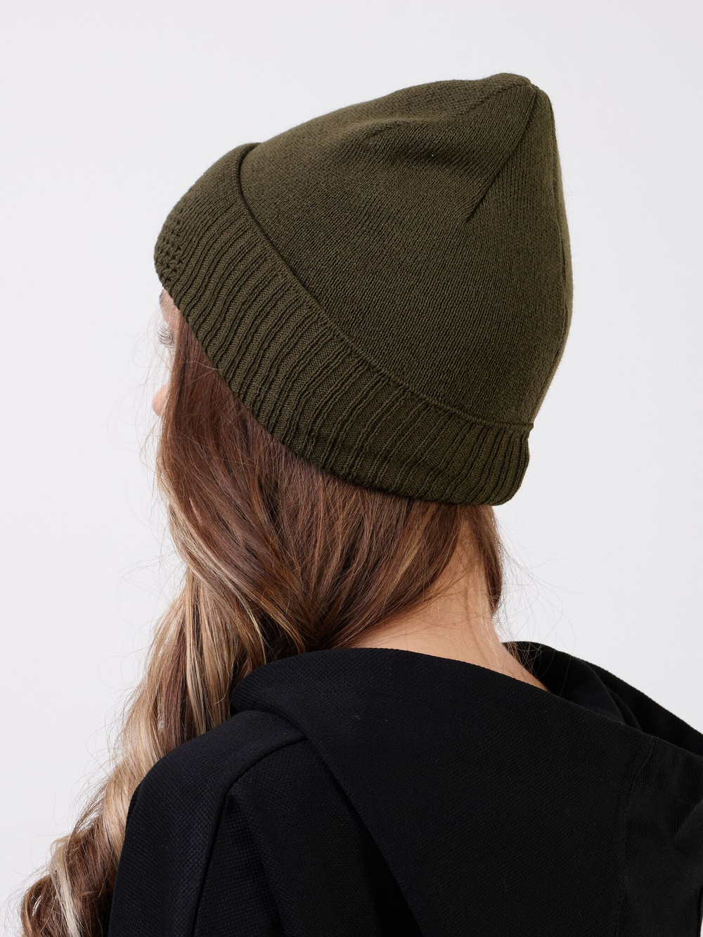 Шапка балаклава трикотажная Prival женская, хаки