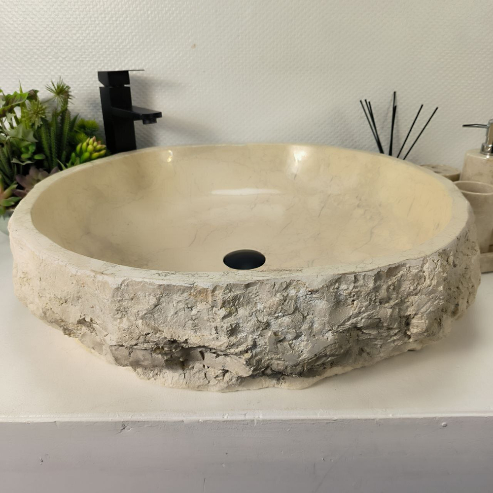 Раковина из мрамора Erozy Cream EM-64948 62*61*15 0878